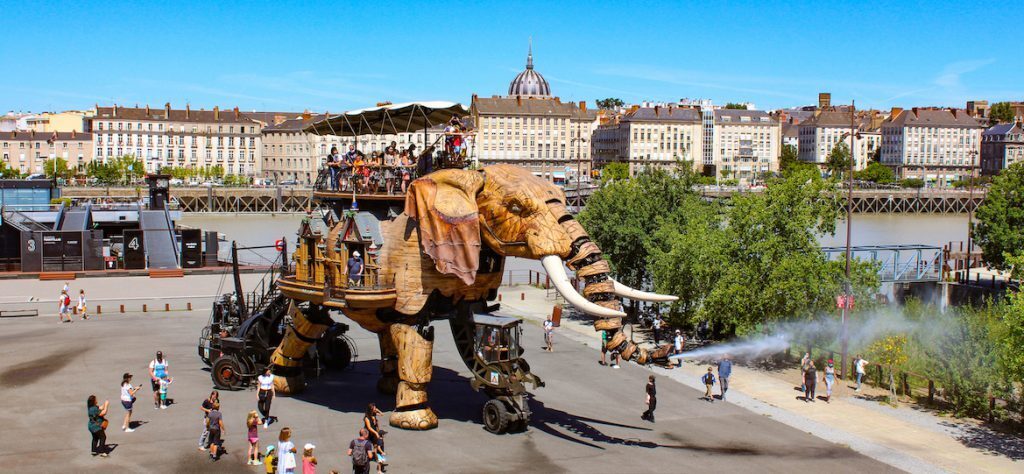 Éléphant de Nantes - Machines de l'île