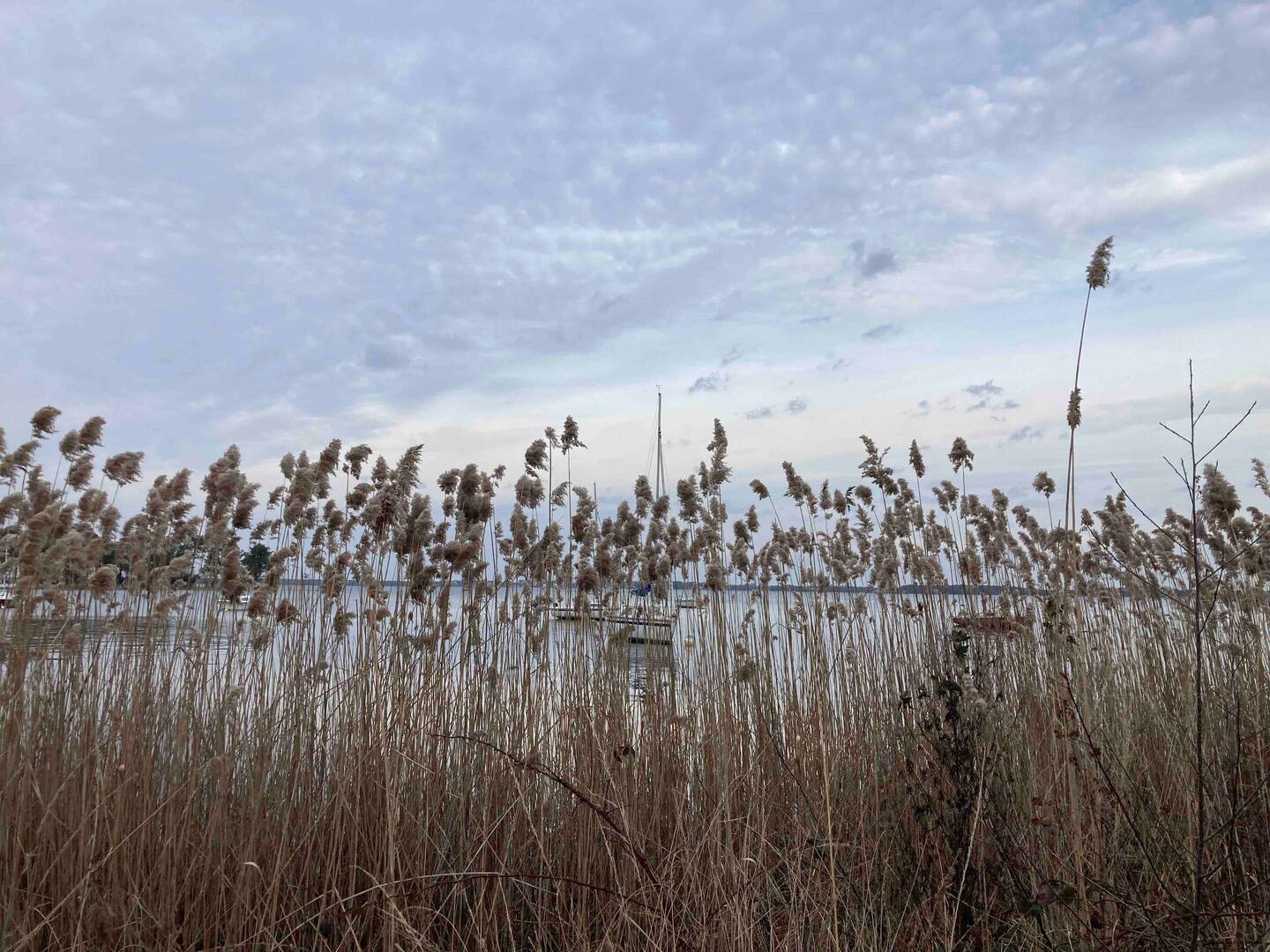 La quiétude du lac de Lacanau à 800 mètres.