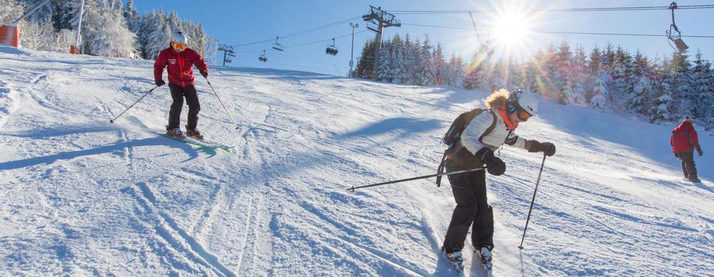 Possibilité de skier entre 1h00 à 2h00 de Strasbourg