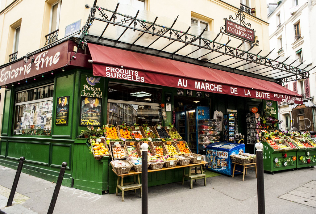 L'épicerie d'Amélie Poulain, à 1mn