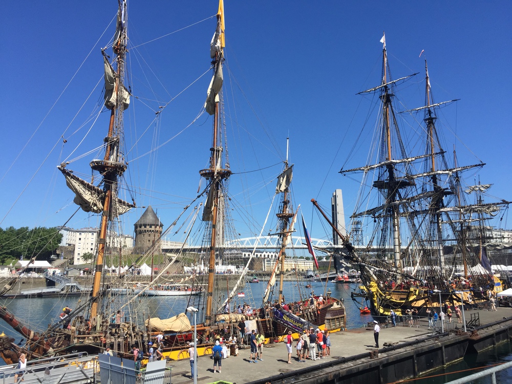 Les fêtes maritimes de Brest