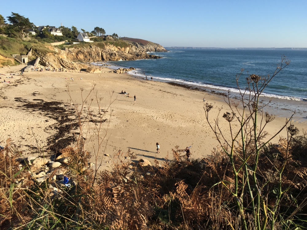 La plage de Trégana