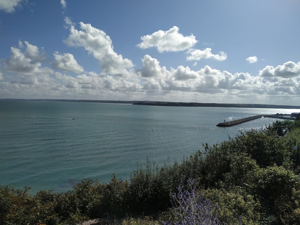 Saint Laurent de la mer, vue sur la baie de Saint Brieuc