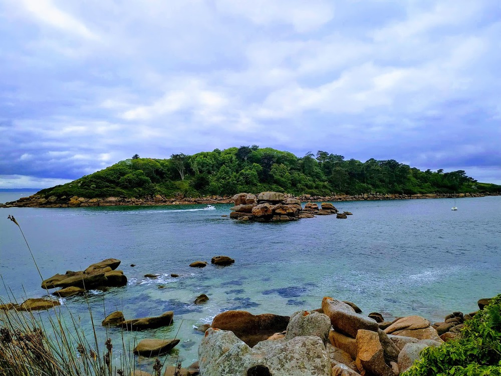 Trébeurden, côte de granit rose (60 minutes)