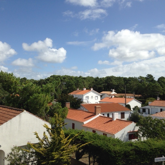 vue du balcon