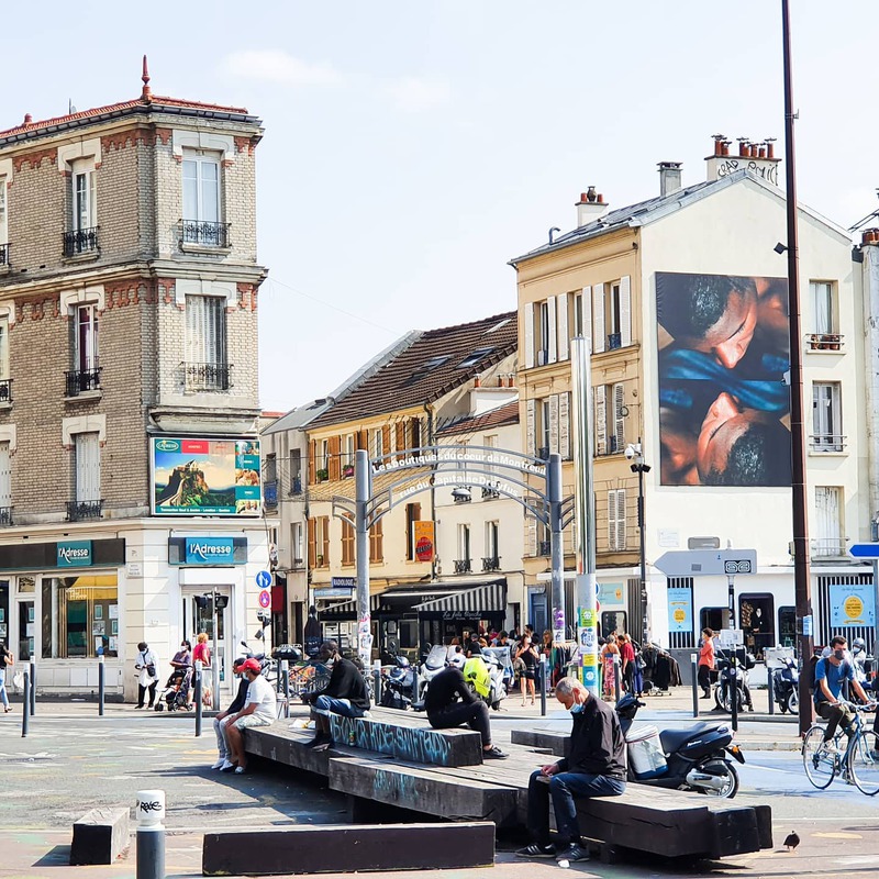 Le quartier populaire et vivant de la Croix de Chavaux, le cœur commerçant de Montreuil