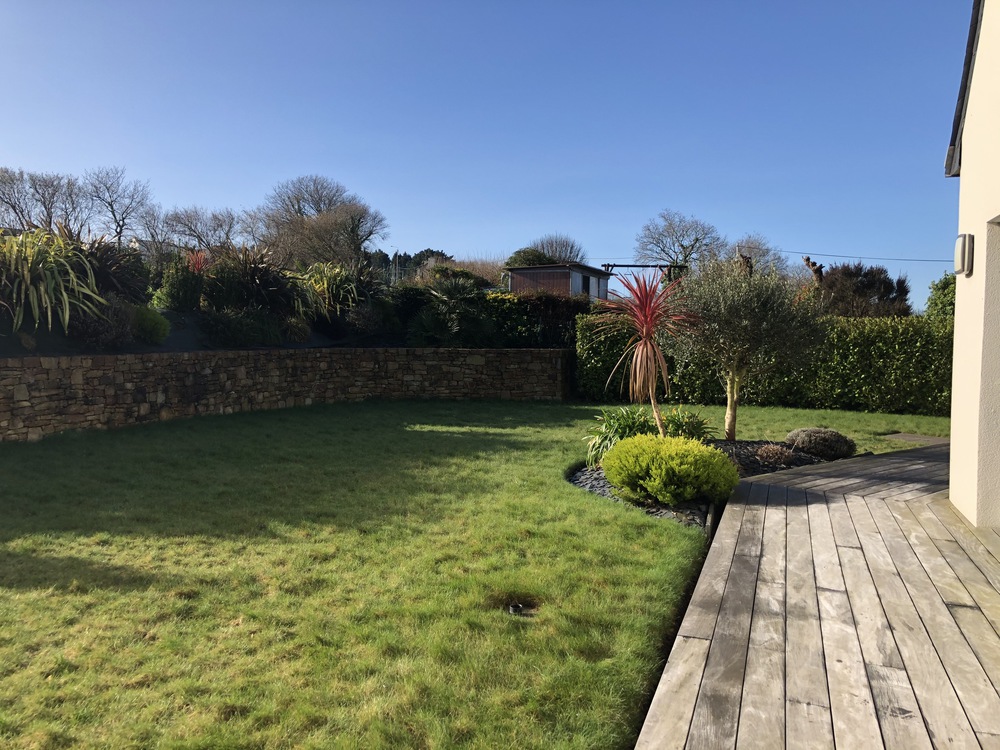 vue du jardin côté sud