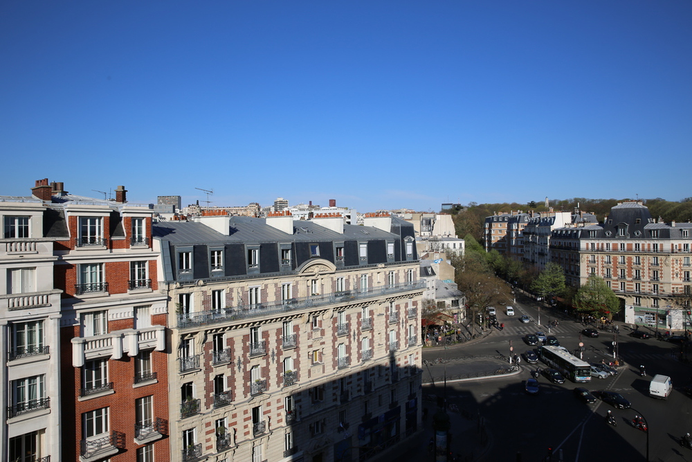 vue depuis les chambres d'enfants