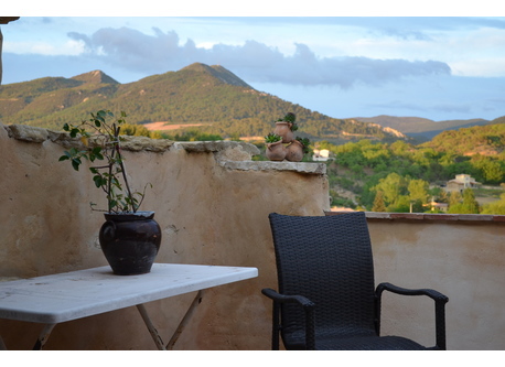 vue de la terrasse