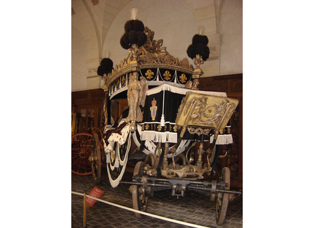 la galerie des Carrosses du musée de Versailles