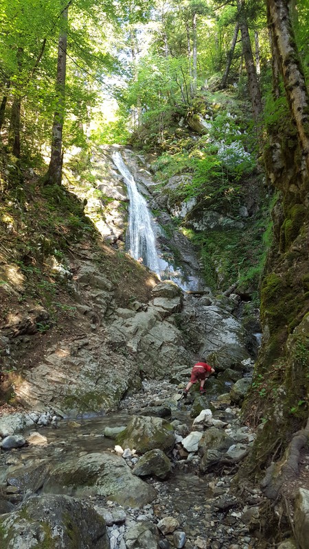 Circuit des cascades, promenade accessible à pied depuis la maison