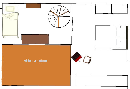 plan de l'étage