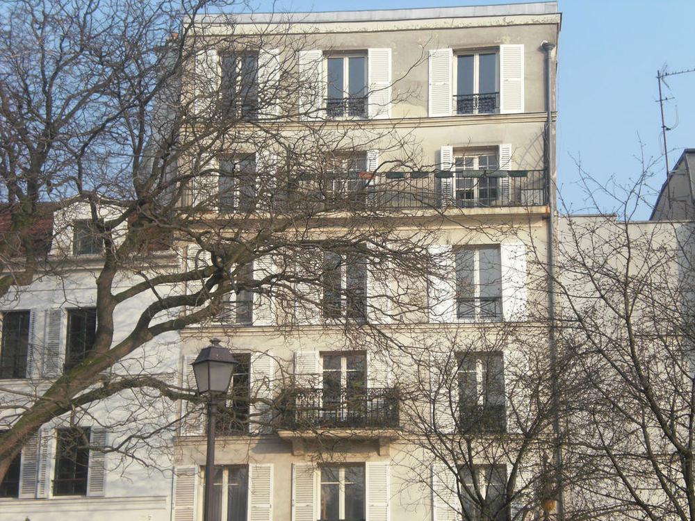 L'immeuble de l'appartement au 5ème occupant tout le dernier étage