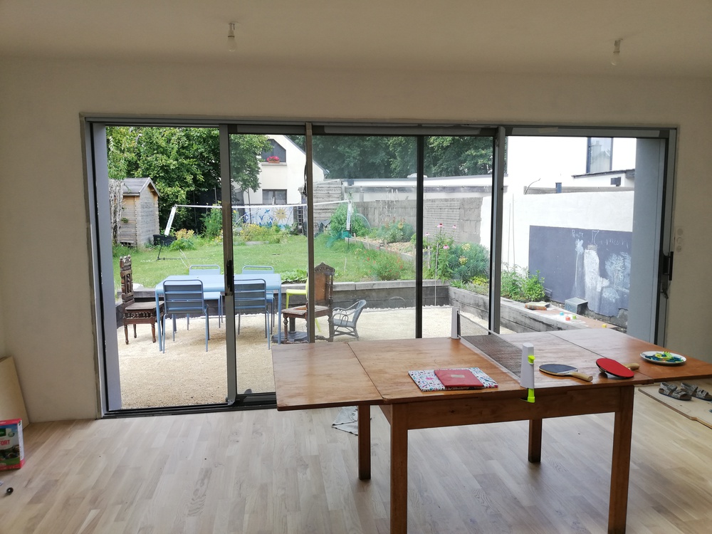 Atelier salon (tout neuf pour été 2020) de 30m2 + jardin au nord + terrasse