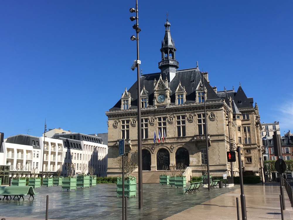 place de la mairie de Vincennes