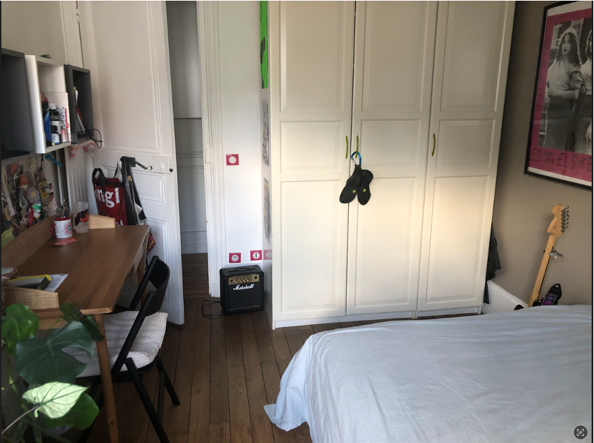 Chambre 2 avec lit double