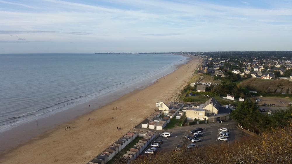 Plages de Carolles et Jullouville au sud de Granville (à 20 min en voiture de la maison)