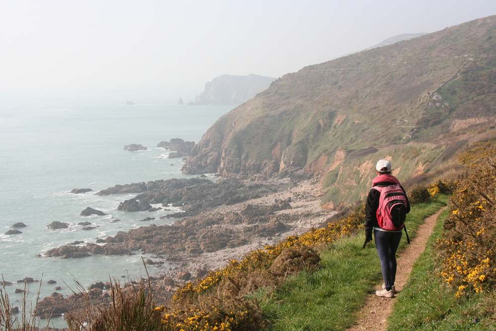 sentier de randonnée, La Hague dans le Nord Cotentin (dans le nord du département à 1h30 en voiture de la maison)