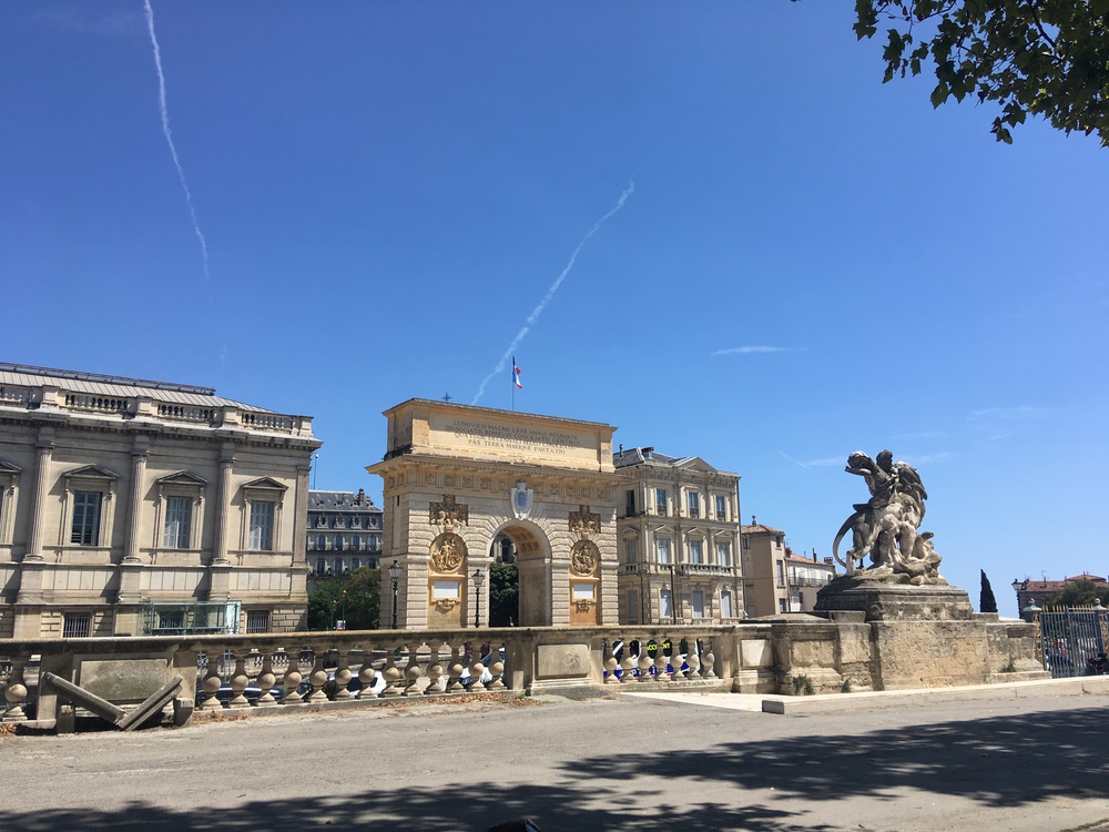 Le Peyrou à Montpellier