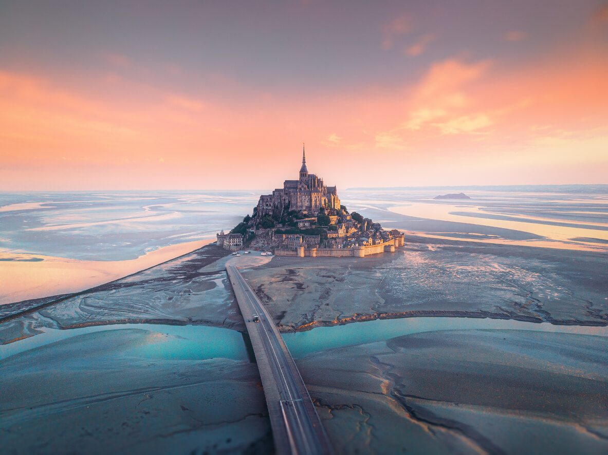 Le Mont Saint-Michel, à 40 minutes en voiture de la maison