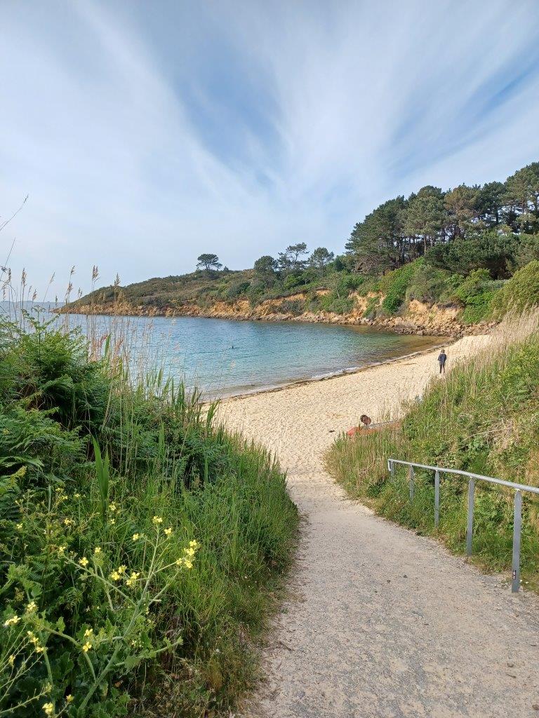 La pointe du Cosmeur et sa plage