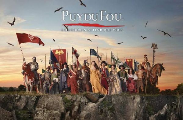 Le grand parc du puy du fou à 40 mn