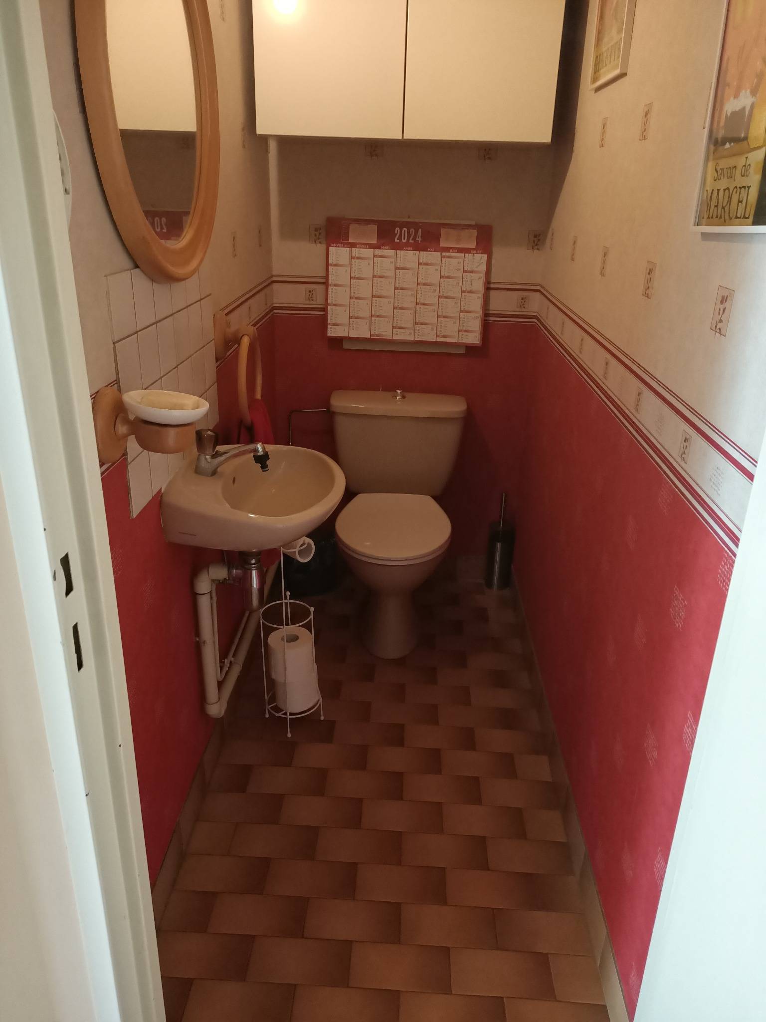 WC + lavabo du RDC