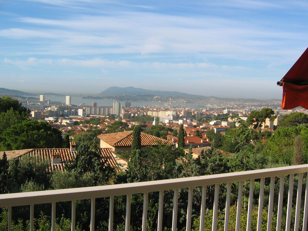 Vue appartement toulon