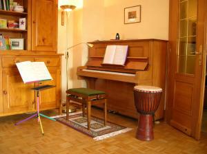 piano dans le living-room