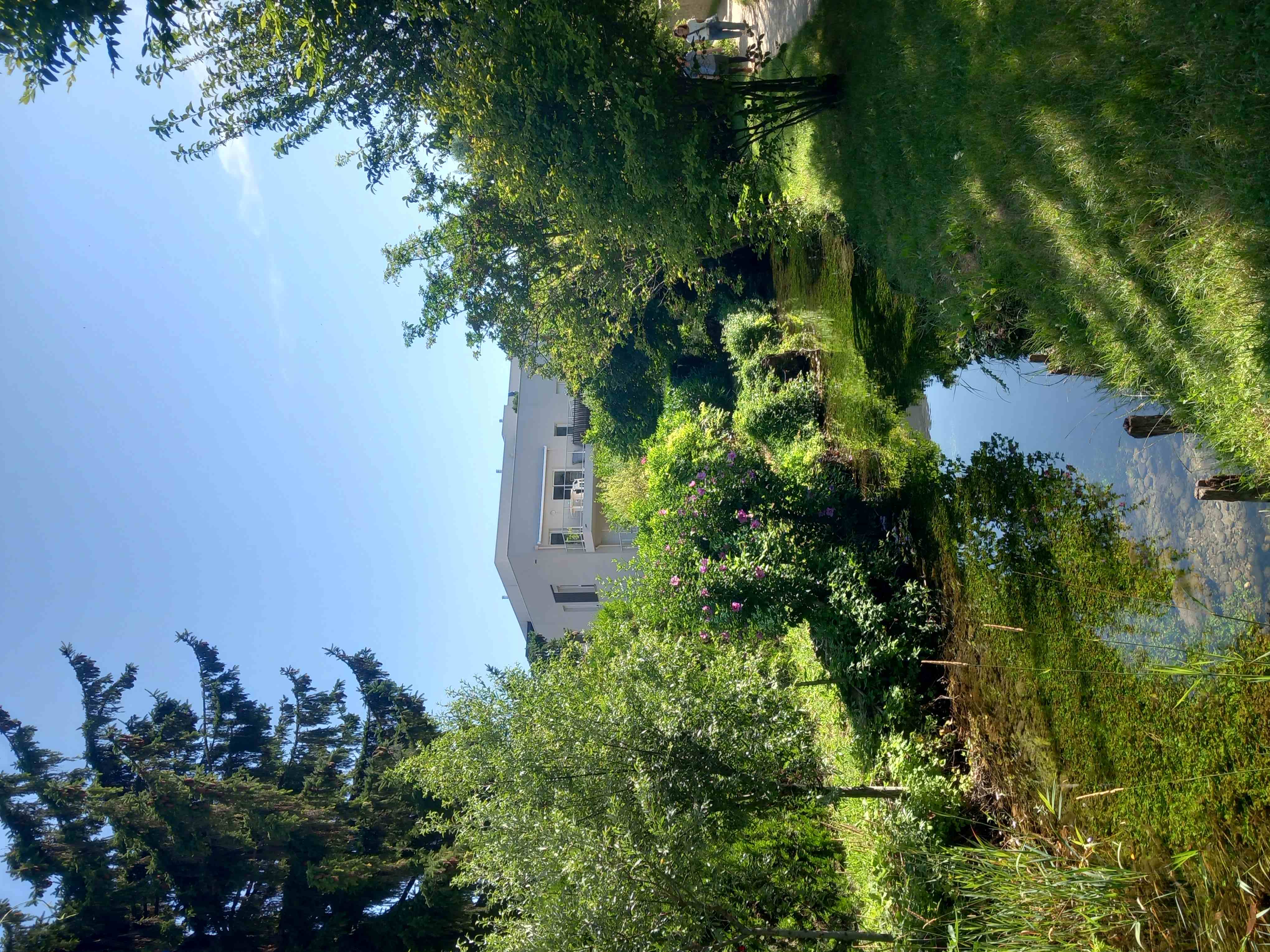 petit canal sous notre terrasse