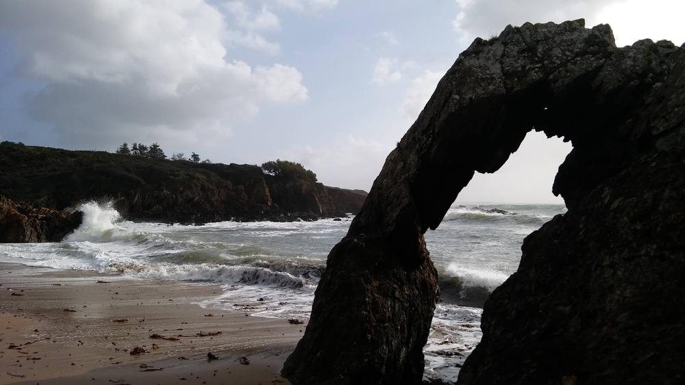 Plage de La Roche Percee