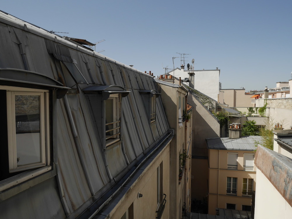 vue du balcon