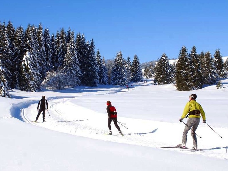 Ski de fond, La Féclaz